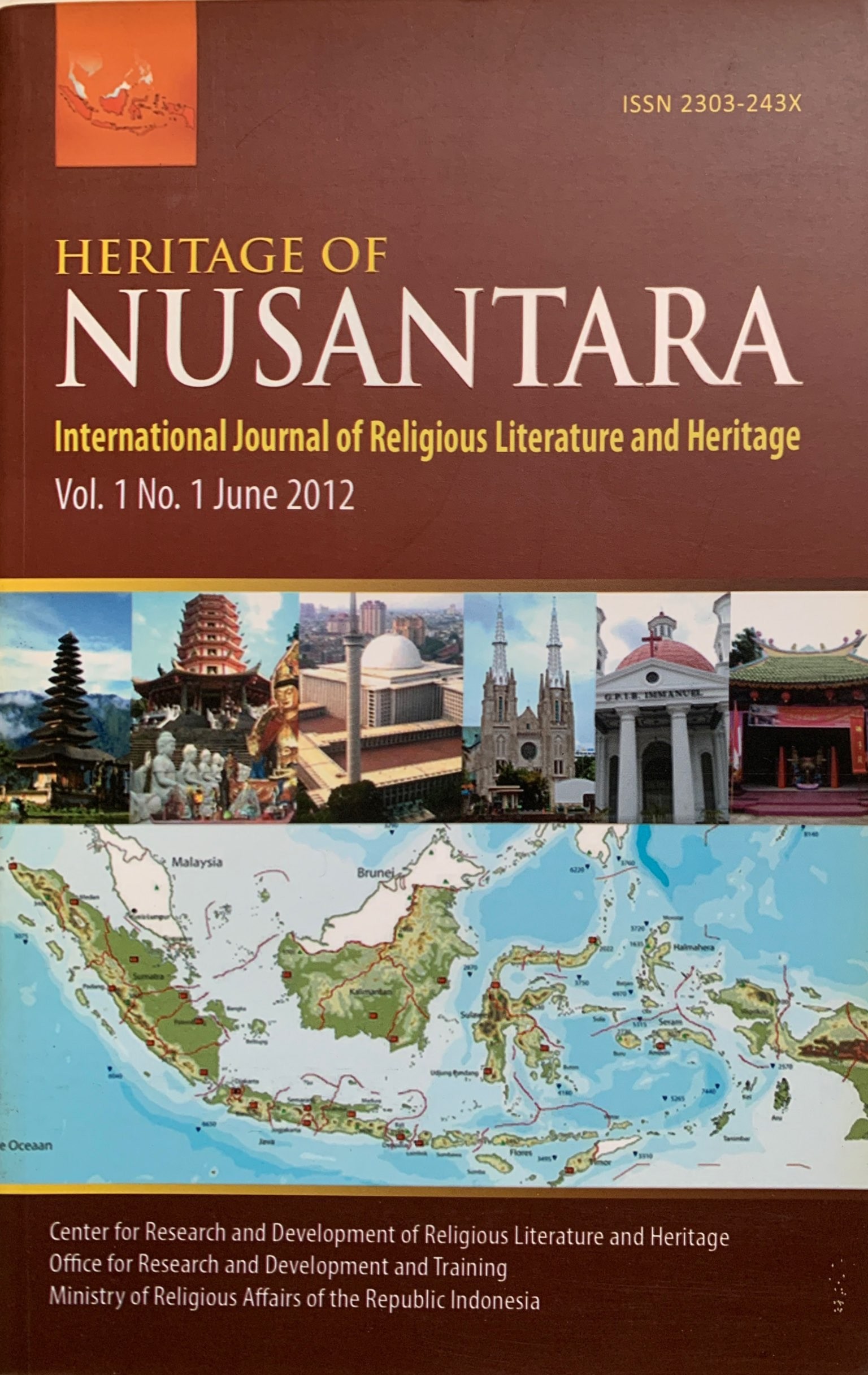 					View Vol. 1 No. 1 (2012): HERITAGE OF NUSANTARA 
				