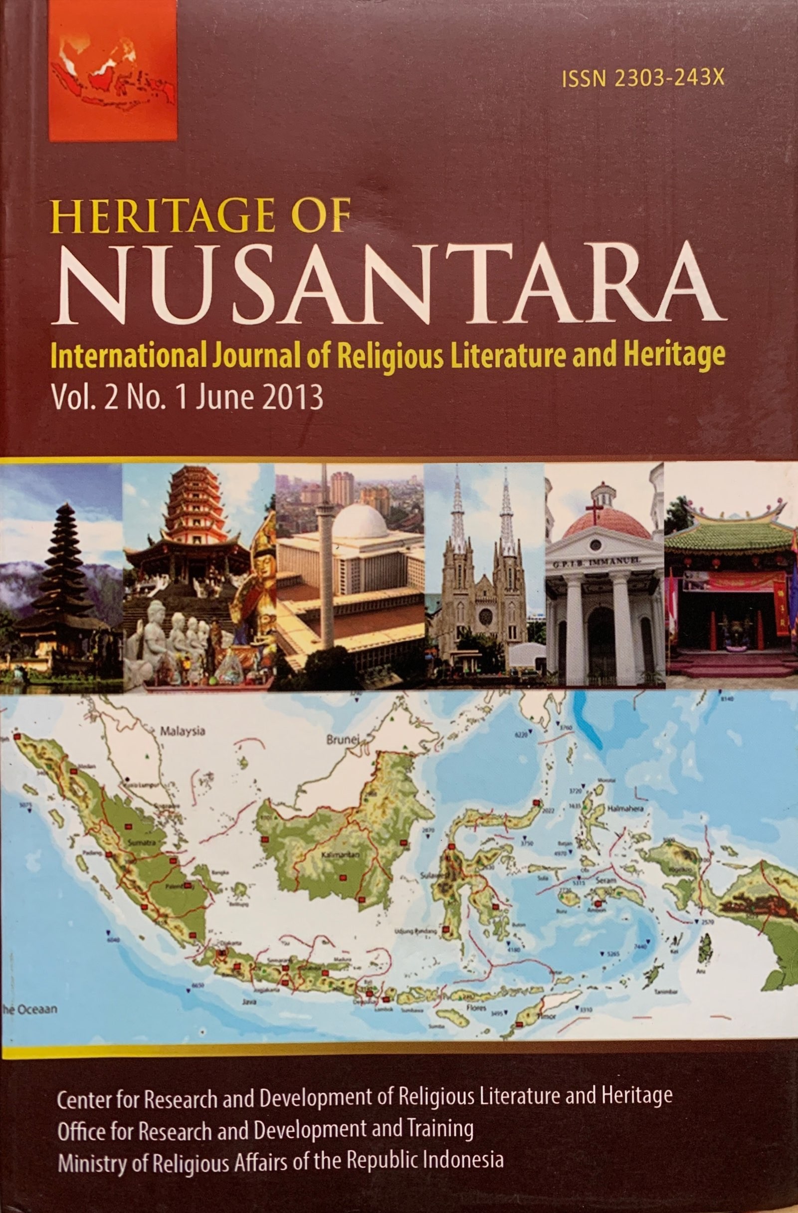 					View Vol. 2 No. 1 (2013): HERITAGE OF NUSANTARA 
				