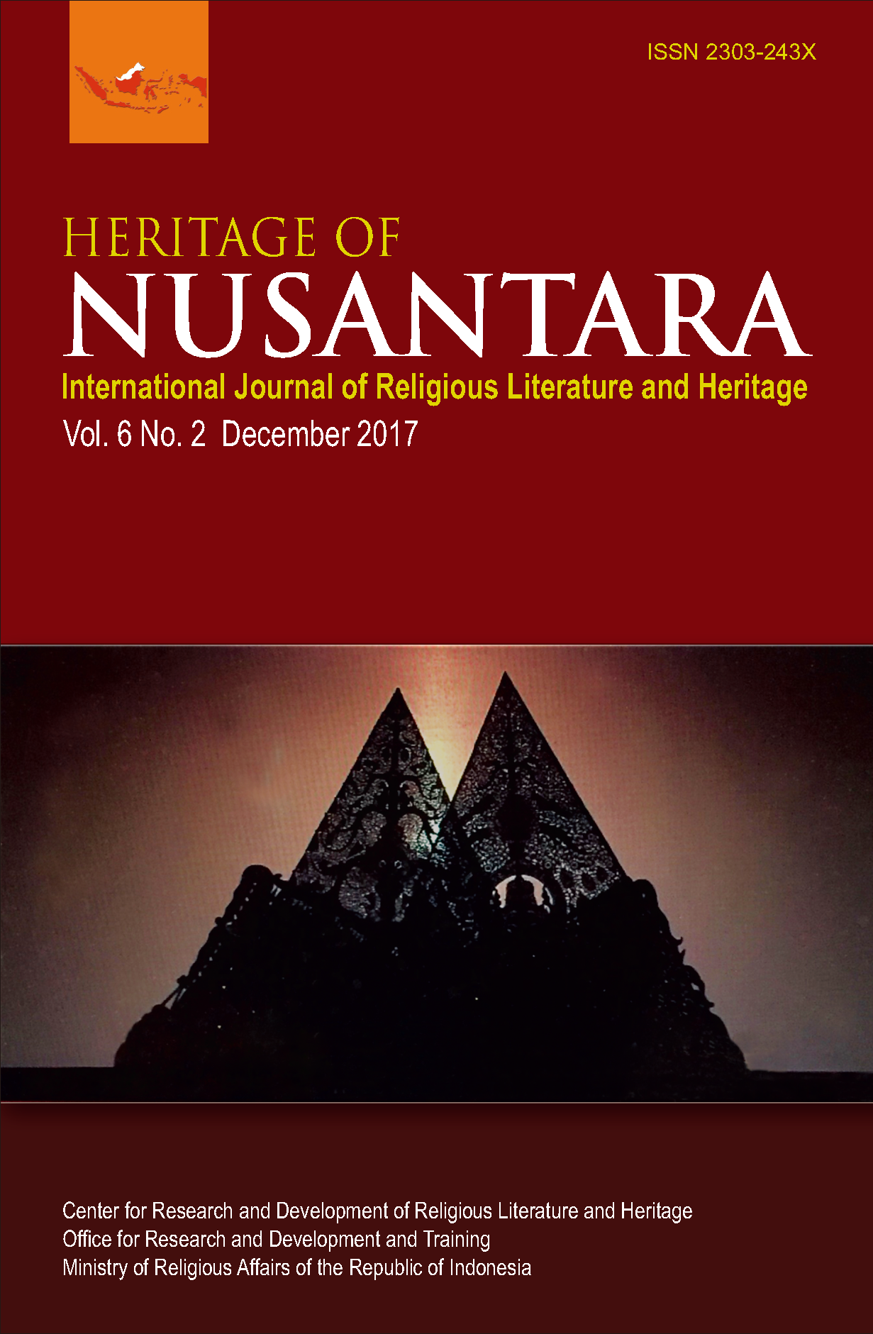 					View Vol. 6 No. 2 (2017): HERITAGE OF NUSANTARA 
				
