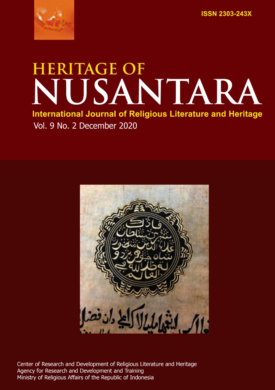 					View Vol. 9 No. 2 (2020): HERITAGE OF NUSANTARA
				
